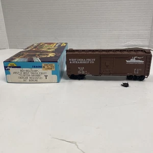 West India Fruit Steamship Havana Bev-Bel 40' Boxcar Blue Box Athearn Kit FLA La - Picture 1 of 12