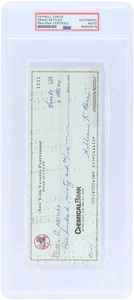 Graig Nettles New York Yankees Signed Check September 23, 1980 - PSA 84855679 - Picture 1 of 2