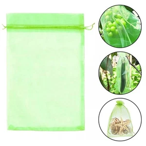 Sacs en maille cordon de serrage pratiques pour une protection des fruits sans e - Photo 1/57
