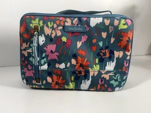 Vera Bradley grande blush e pennello trucco borsa cosmetica schizzo superbloom - Foto 1 di 7