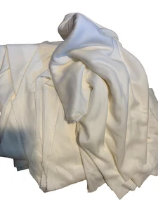 26" x 60" Off-White Mesh 2-Way Stretch Lining Fabric, washable - Picture 1 of 1