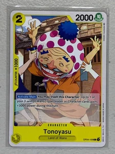Tonoyasu - OP04-109 C - One Piece Card Game Kingdom of Intrigue OP-04 - Picture 1 of 2