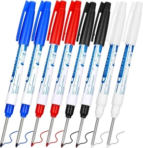 8 Stück Langnasenmarker Kopf Tieflochmarker Stifte 30 1 Stück (8er Pack) - Bild 1 von 7