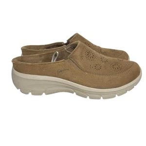 Zuecos sin cordones Skechers para mujer Easy Going Sweet Moves de microgamuza talla 8 - Imagen 1 de 11