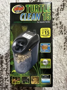 **NEW** Zoo Med Turtle Clean 15 External Canister Filter For Aquatic Turtles - Picture 1 of 4
