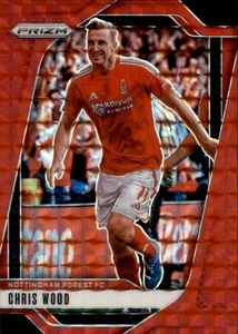 2024-25 Panini Prizm Premier League - Chris Wood #256 Red Mosaic Prizm - Picture 1 of 2