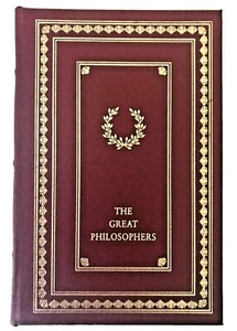 ARISTOTLE THE METAPHYSICS Easton Press The Great Philosophers RARE, NEAR FINE - Picture 1 of 10