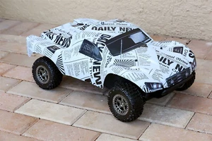 Custom Body Newspaper Style for ARRMA Senton 4x4 3S / 6S BLX Cover Shell Slash - Picture 1 of 5