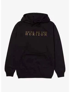 Bring Me The Horizon Mens Sempiternal Tracklist Black Hoodie New 2XL - Picture 1 of 7
