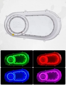 2207124 Cubierta de embrague exterior con luces RGB para Polaris RZR XP 1000 900/4 Ranger - Imagen 1 de 12