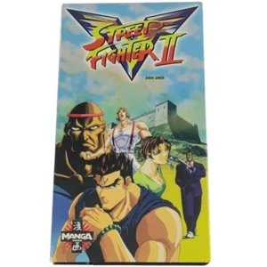 Street Fighter II Dark Omen VHS 1997 Anime English - Picture 1 of 3