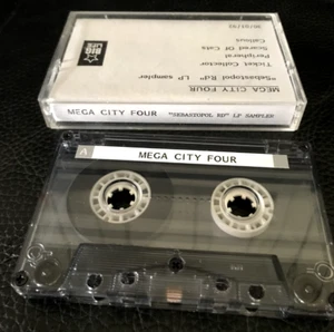 Mega City Four 4 Sebastopol Rd Advance Promo Tape Cassette Senseless Things punk - Picture 1 of 3