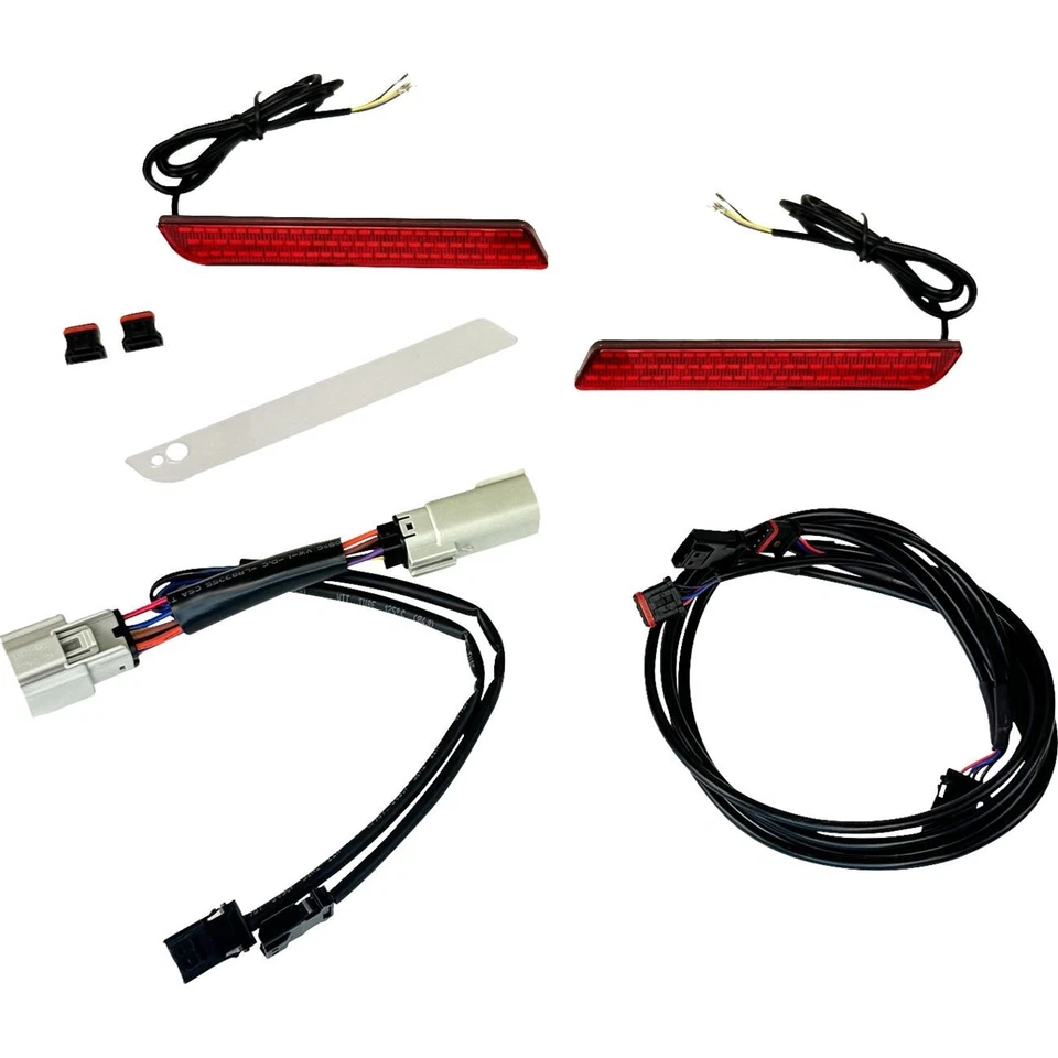 15-24 for Harley Freewheeler FLRT CUSTOM DYNAMICS LED Reflector Light Fender Red - Image 1 of 1