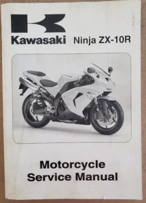 2006 Kawasaki Ninja ZX-10R Servicio Reparación Tienda Manual OEM 99924-1365-01 - Imagen 1 de 3