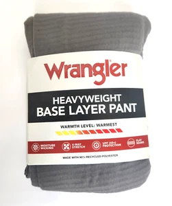 Wrangler Heavyweight Hase Hayer Pant Warmest Level Charcoal Color Mens XL New - Picture 1 of 4