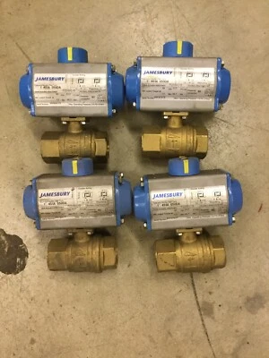 4 привода шаровых клапанов JAMESBURY 1 дюйм - 451A-050DA - Изображение 1 из 4