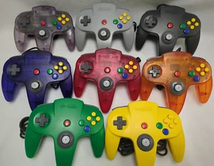 Official Nintendo 64 Controller - Pick & Choose - - Refurbished Very Good - Picture 1 of 17