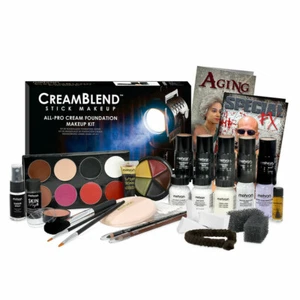 Mehron CreamBlend Stick All Pro Makeup Kit drama TV stage movie video media - Picture 1 of 9