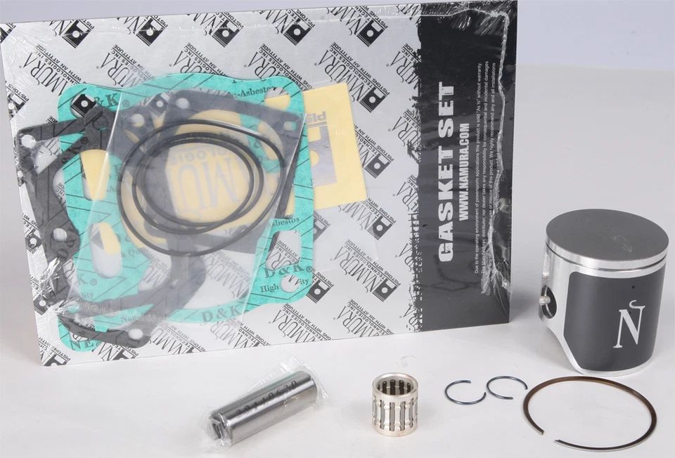 Suzuki RM125 Namura 1990-2000 extremo superior reconstrucción pistón kit anillos juntas cojinete  Foto 1 de 1