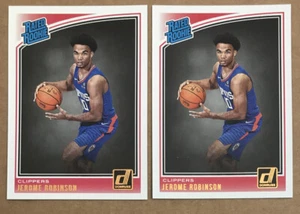 2018-19 Panini Donruss baloncesto Jerome Robinson clasificación novato lote de 2 radiocontrol #152! - Imagen 1 de 2