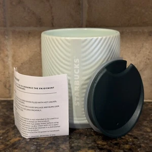 STARBUCKS “Mint Green Pearlescent”8oz Wavy Double Wall Tumbler NWT - Picture 1 of 8