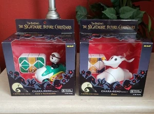 Tim Burton Nightmare Before Christmas Jack's Snowmobile and Zero, NIB - Bild 1 von 4
