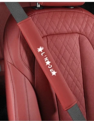 Fit For Lincoln 2pcs Car Seat Belt Cover Shoulder Cushion Pad Accessories - Image 1 of 4