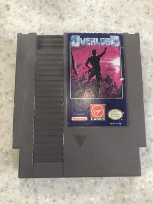 VIDEOJUEGO CLÁSICO ORIGINAL OVERLORD Sistema Nintendo 1985 CARTUCHO NES HQ Foto 1 de 2