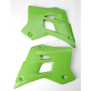 UFO KX Green Radiator Shrouds - KA02787-026 - Picture 1 of 1
