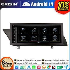 10.25" 64GB Android 14 IPS Autoradio GPS Navi Audi A4 S4 RS4 A5 S5 CarPlay DAB+ - Bild 1 von 22
