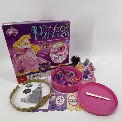 MISSING BRACELETS PRETTY PRETTY PRINCESS GAME Sleeping Beauty 2008 Hasbro Disney - Image 1 of 4