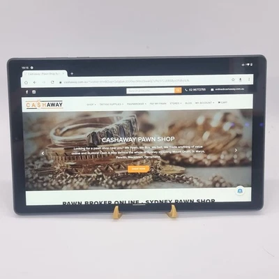 Lenovo Tab M10 TB-X306F 32GB WiFi Only Android Tablet Grey 10.1 Inch - Image 1 of 4