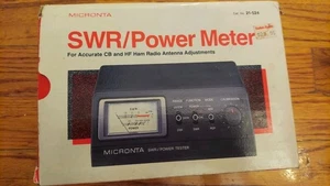 Neu im Karton Radio Shack Micronta SWR Leistungsmesser CB & HF Amateurfunk Antenne Anpassung NEU - Bild 1 von 7