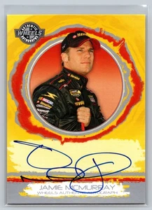 2006 Wheels Authentic Autograph Jamie McMurray Auto Signed Card NASCAR - Picture 1 of 2