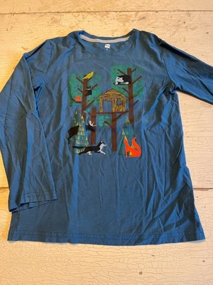 Camiseta niño TEA COLLECTION talla 12 verde azulado estampado animal Foto 1 de 2