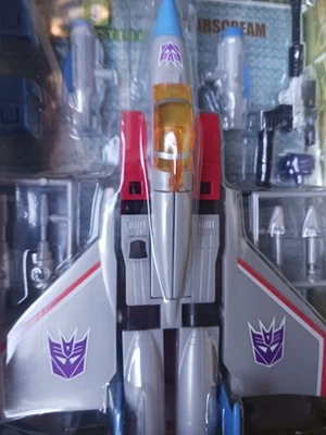 FIGURA TRANSFORMERS COLLECTION 9 DECEPTICON STARSCREAM TAKARA NUEVO  Foto 1 de 4