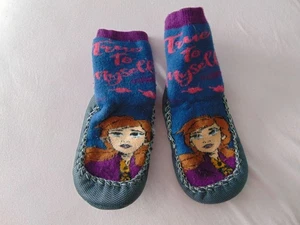 DISNEY EISKÖNIGIN HAUSSCHUH SOCKEN -- GRÖSSE 24/25 - Bild 1 von 3