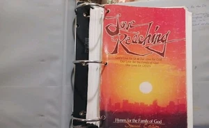 Love Reaching Hymns for The Family of God Paragon 1976 Songbook - Pianist Binder - Bild 1 von 7