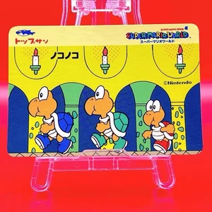 Super Mario World Trading Card Japan Rare Topsun Nintendo Carddass 1993 #104 - Picture 1 of 8