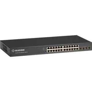 Black Box Network - LGB5028A-R2 - Black Box LGB5000 Ethernet Switch - 24 Ports - Picture 1 of 1