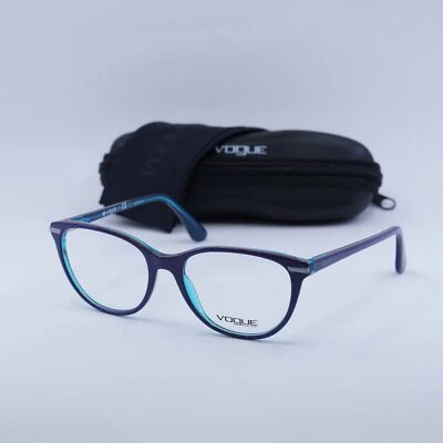 Gafas Vogue VO2937 2278 Azul/Naranja/Azul Transparente 51mm Nuevas Auténticas Foto 1 de 4