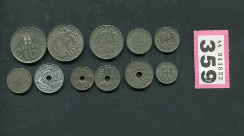 Lot of  11         coins of     Greece Cover