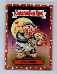 2022 Topps GPK Valentines Day Red Heart Kissy Kirk - Bild 1 von 2