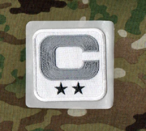 2023 SEASON LAS VEGAS RAIDERS GENERIC CAPTAINS 2-⭐⭐TWO-STAR Stick-on C-PATCH - Picture 1 of 6