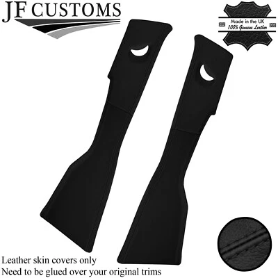 ЧЕРНЫЙ СТЕЖОК 4 X ВЕРХНИЙ + НИЖНИЙ C СТОЙКА КОЖАНЫЕ ЧЕХЛЫ ПОДХОДИТ VW AMAROK 10-20 - Изображение 1 из 3