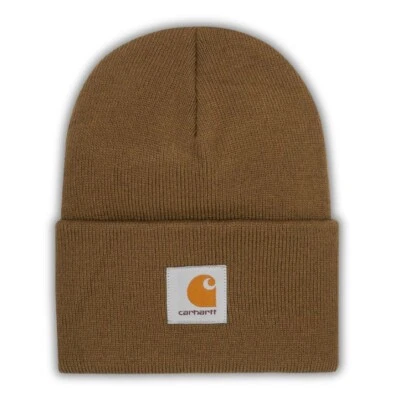 Gorro Carhartt para niños pequeños - marrón. Stock Reino Unido. Fast Post Foto 1 de 4