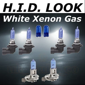 HB3 HB3 H3 100w White Xenon HID Look High Low Fog Beam Headlight Bulb Pack - Picture 1 of 1