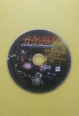 REPLACEMENT DISC 1 Transformers Beast Wars Seasons 2 & 3 DVD - Image 1 of 2