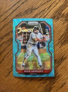 Alex Verdugo Aqua Wave Panini Prizm 2021 - Picture 1 of 2