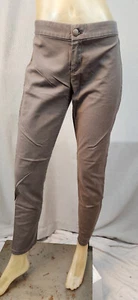 GAP Stretch Gray Taupe Size 4 Reg Slim Leg Low Rise Pants USED - Picture 1 of 5